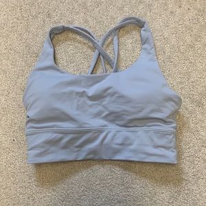 Energy longline bra dusty blue